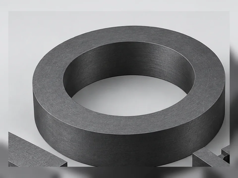 Graphite fastening component visual