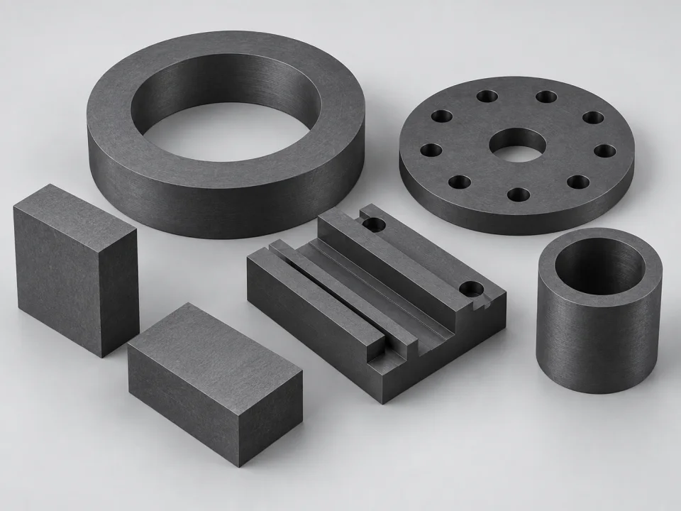Graphite product visual for product presentation