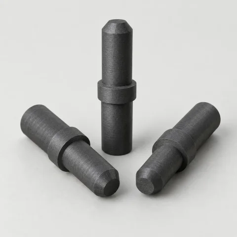 Graphite locating pins