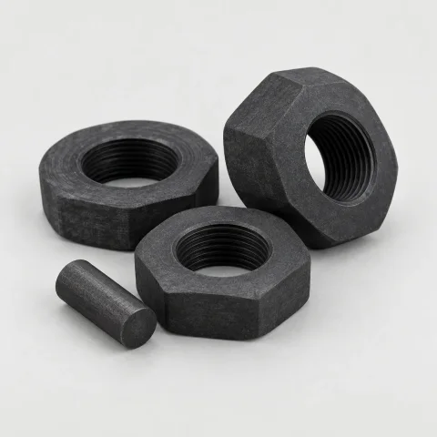 Graphite fastening components