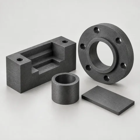 Precision graphite components
