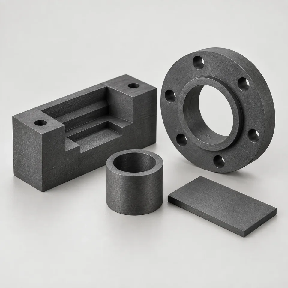 Precision graphite components